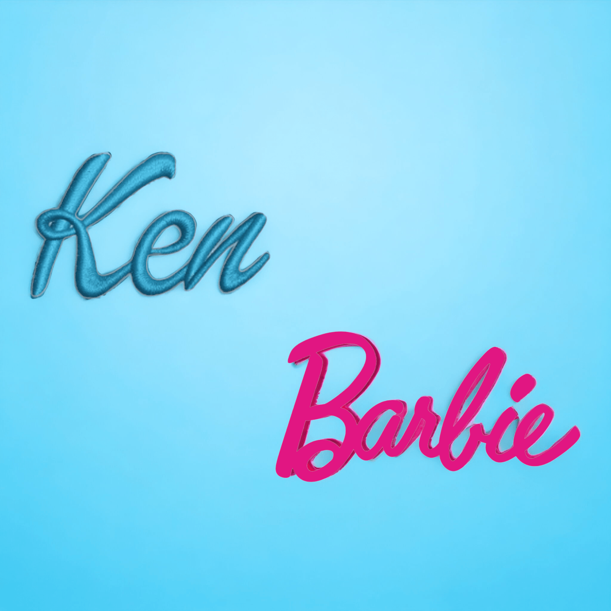 Barbie and Ken Matching Set - Tropical Embroidery