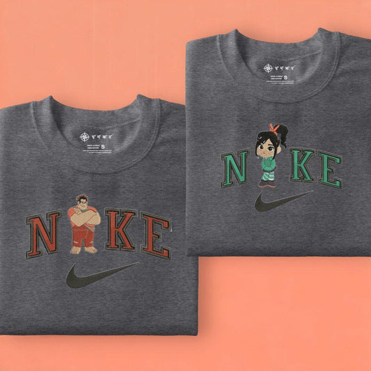 Wreck It Ralph Matching Set - Tropical Embroidery