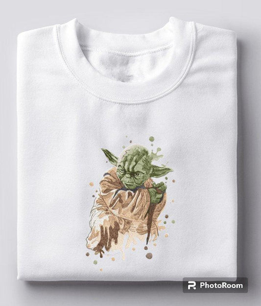 Yoda Art - Tropical Embroidery